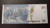 .GUATEMALA - CÉDULA COMEMORATIVA DE 20 QUETZALES - 1821-2021 - FE