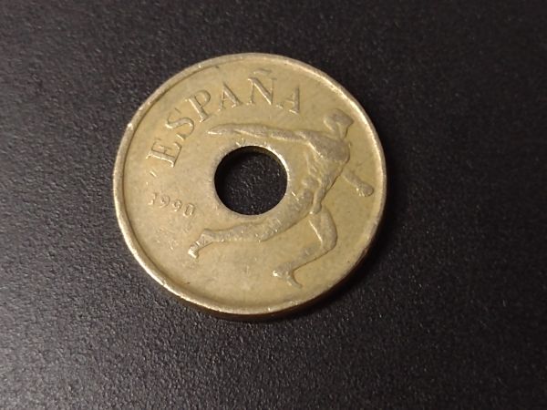 Espanha 25 Pesetas 1990 Olimpíadas Barcelona - 978L -