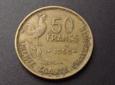 França 50 Francos 1953 - BrAl - 987L -